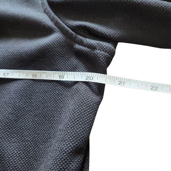 Zara men's bomber jacket black button front size M - Picture 8 of 9